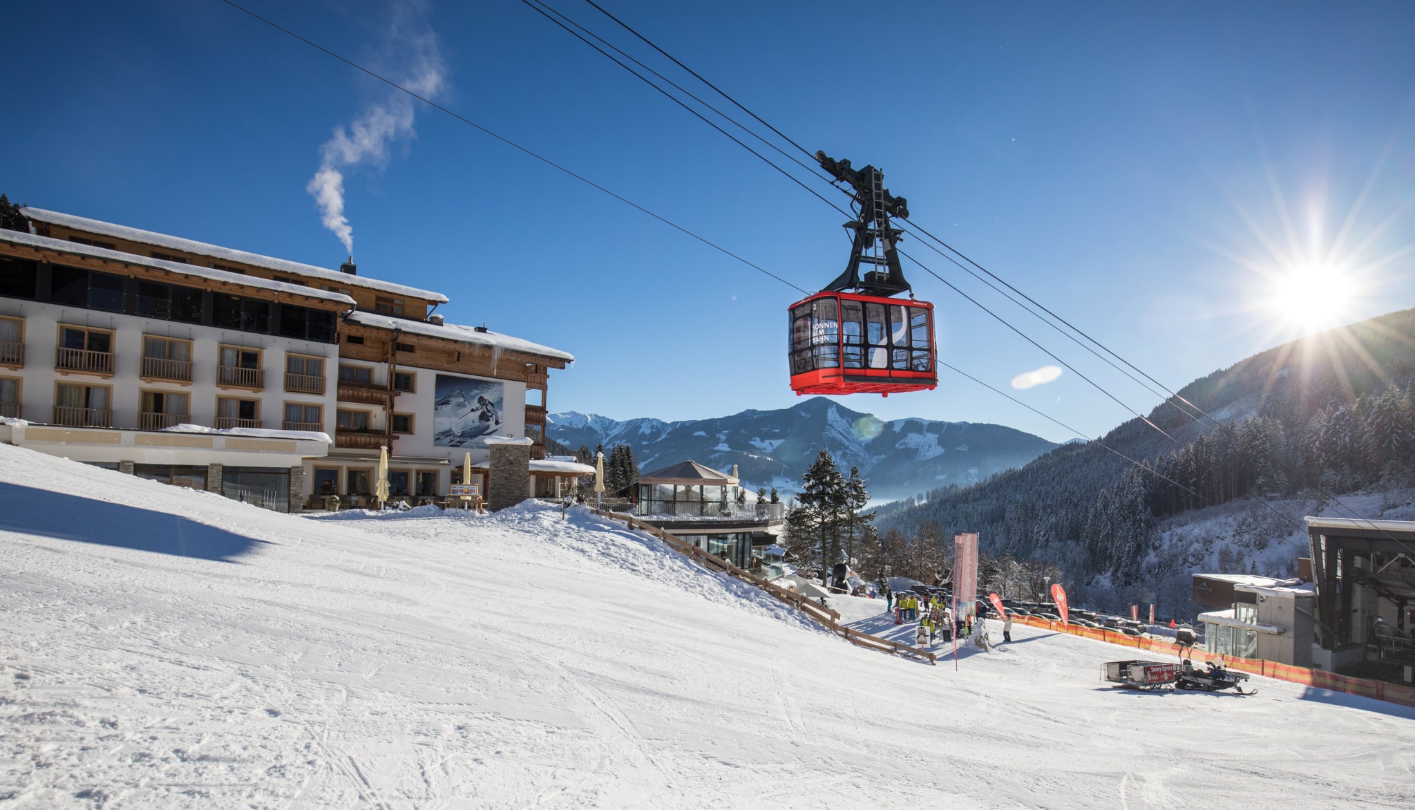 Zell am see горнолыжный курорт